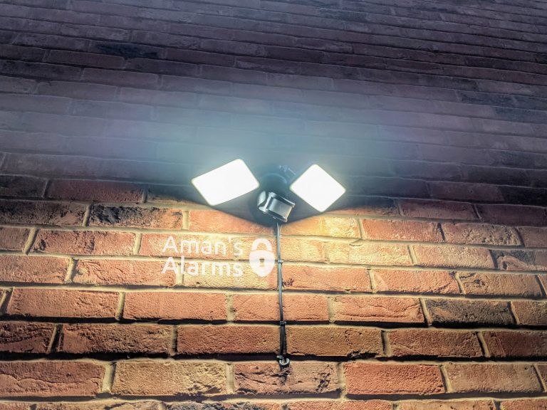 LED security lights installed in Warwick
