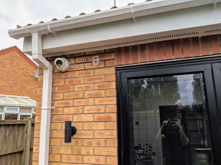 Hikvision ColorVu CCTV camera installed in Coventry