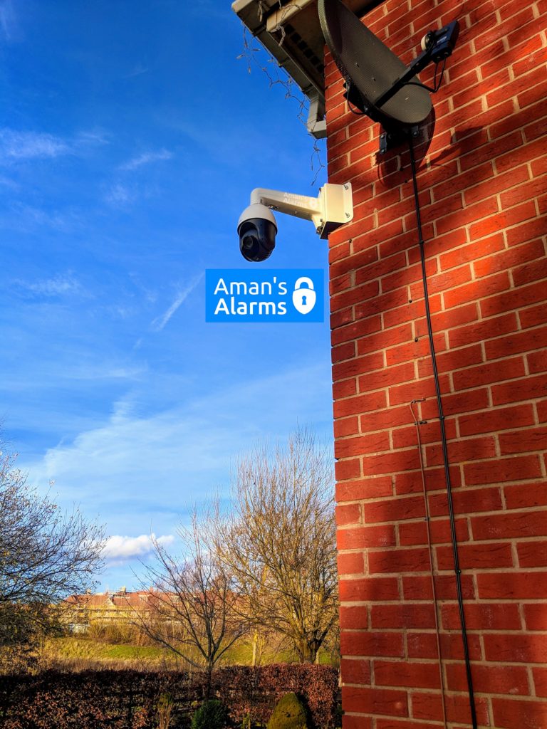 Hikvision PTZ camera installed in Warwick