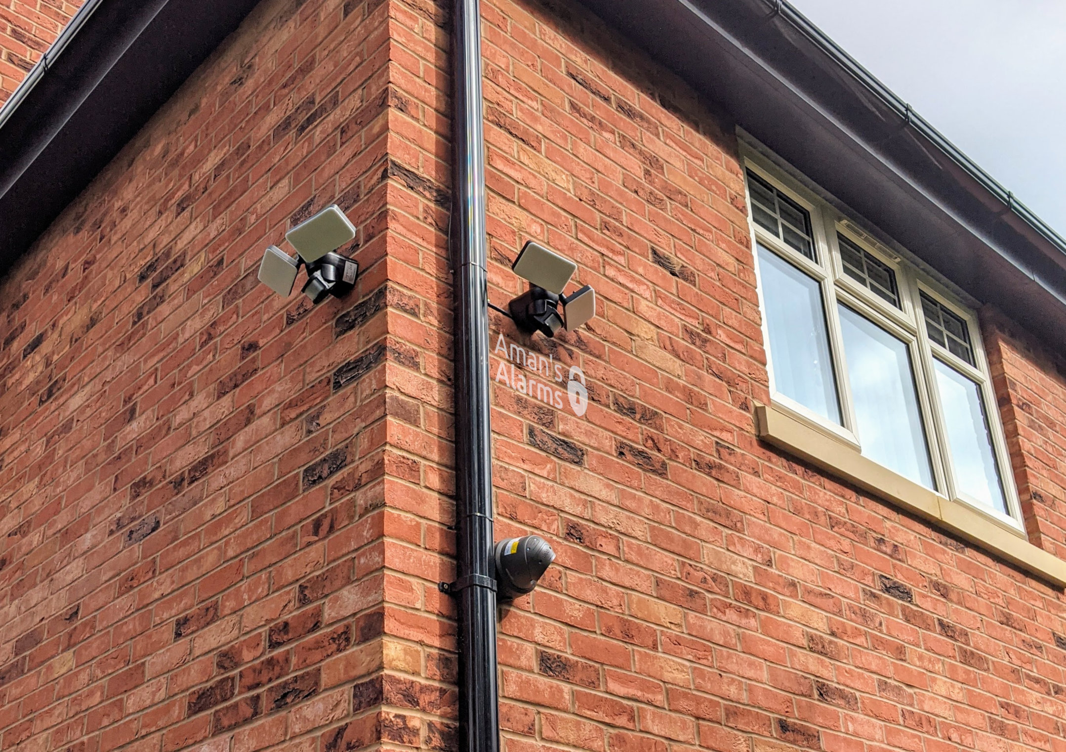 LED security lights installed in Warwick