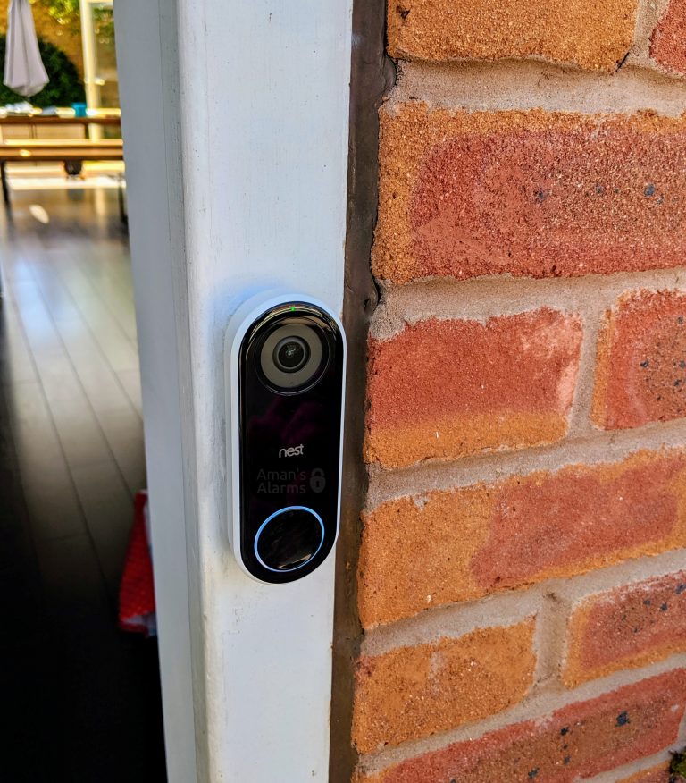 Nest Hello Doorbell installed in Rugby